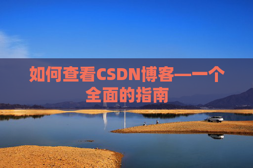 如何查看CSDN博客—一个全面的指南